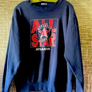 1995 Allstars cafe Atlanta crewneck